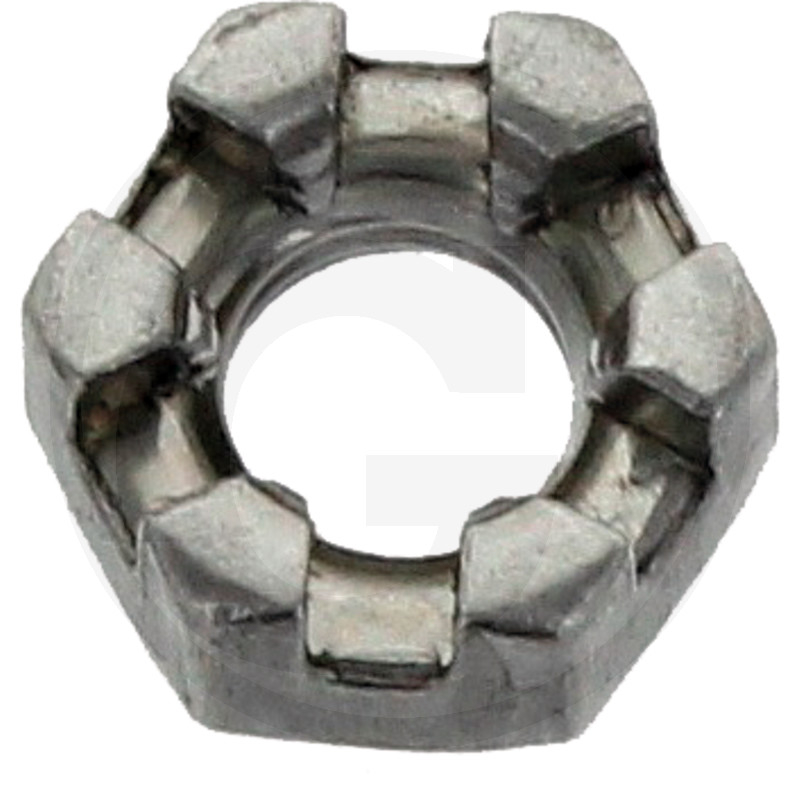 Kronenmutter,DIN937,M6x1,SW10,H6,VE1